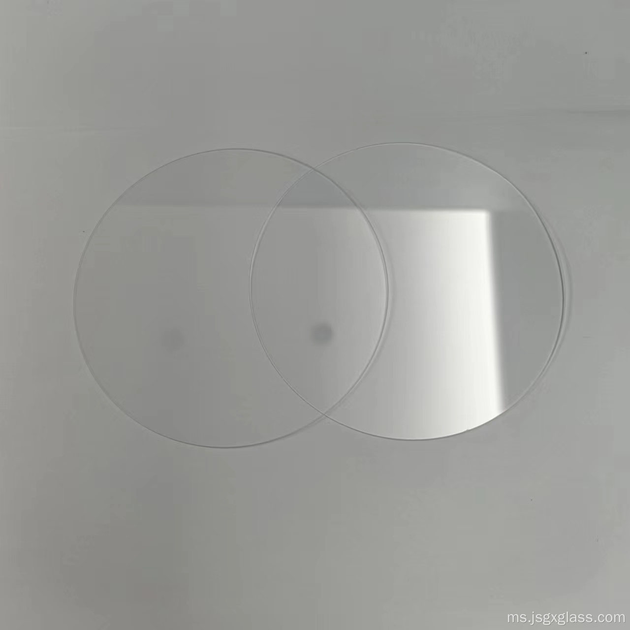 Kaca kanta optik ketelusan tinggi k9 bk7