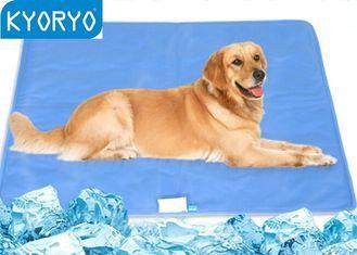 Blue Gel Dog Cooling Pet Mat for dogs / Cat , Waterproof Do