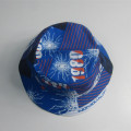 Adult Colorful Print Polyester Bucket Hat