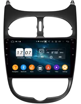 Android 9.0 car autoradio for PG206