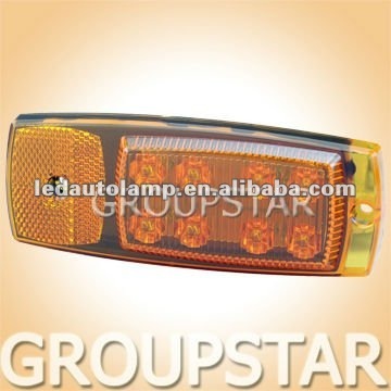 12V,UV PC lens LED Trailer Side Direction Indicator Lamps
