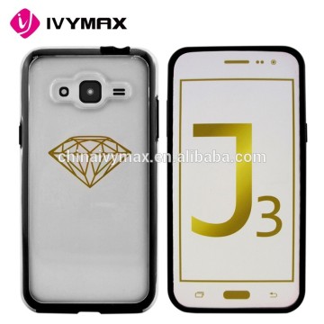Wholesale para celulares for samsung galaxy j3 TPU+PC mobile phone case