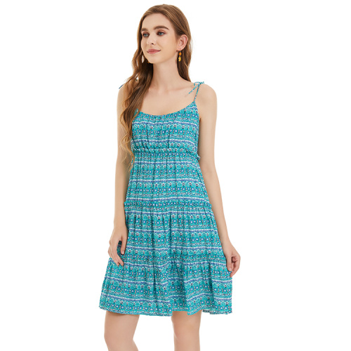 Vestido feminino casual de manga curta estilo lolita sem gola elegante