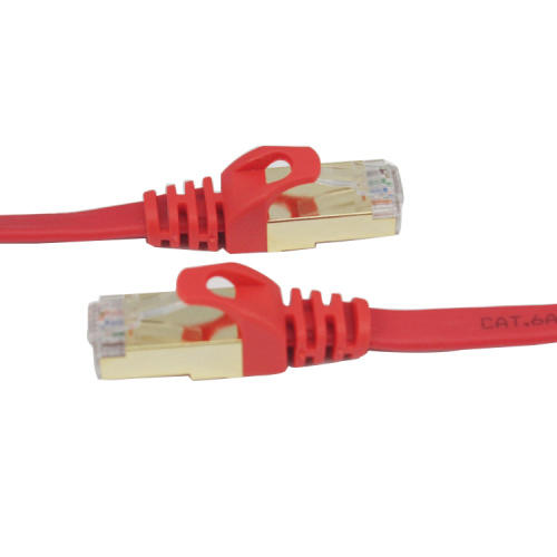 Indoor RJ45 Slim CAT7 STP Flat Patch Cable