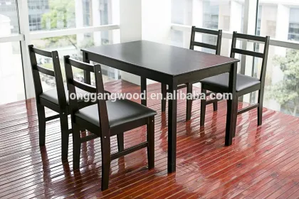 Restore ancient ways the cafe milk tea shop solid wood dining chair