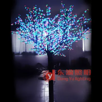 DY-YH-RGB2304 color changing led cherry blossom tree light