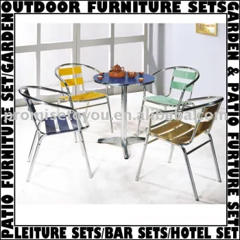 outdoor furniture sets with 1 table and 4 chair