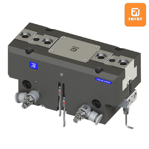 القابض الهوائي المتوازي ثنائي المخلب الدقيق للتجميع