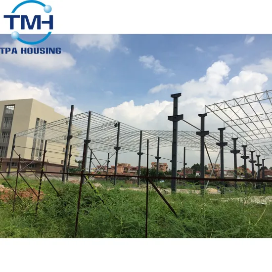 high quality prefabricated steel structure warehouse