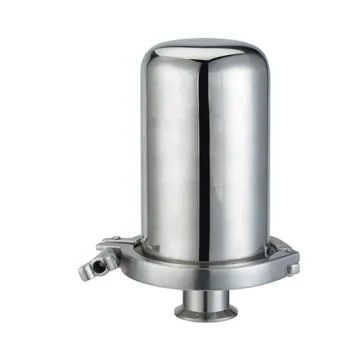 SS304 Sanitary Stainless Steel Clamped Rebreather
