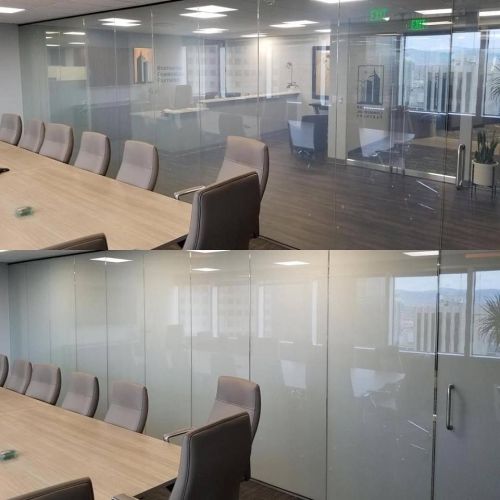 6+6mm Smart Self Adhesive Glass Film