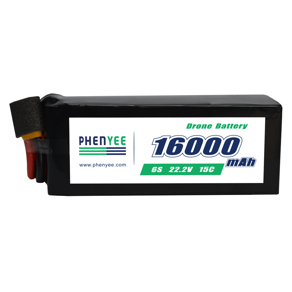 باتری پهپاد پهپاد 16000mAh 6S 22.2V 15c