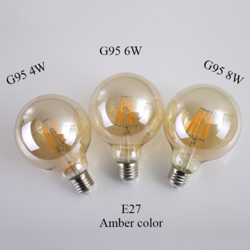 Modern Retro Decorative E27 Glass Bulb Lamp