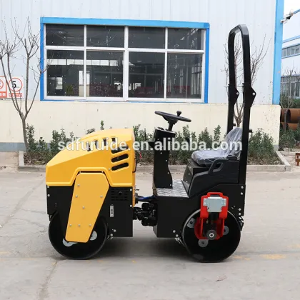 1 Ton Construction Double Drum Road Roller