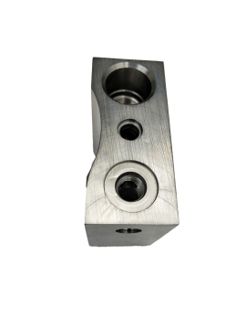 CNC bearbeitete Stahlformzylinderventilblock