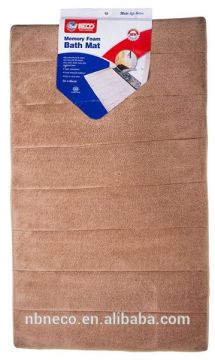 Memory foam bath mat