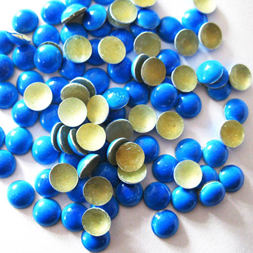 Blue Neon HotFix Nailheads for Clothing