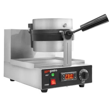 Commercial Rotary Waffle Baker Waffle Maker Waffle Iron CE Catering Equipment