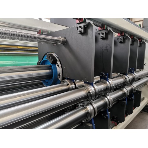 Chain Feeding Printing Slotting Die Cutting Machine