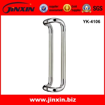 Stainless Steel Curved Door Lever Handle (YK-4106)
