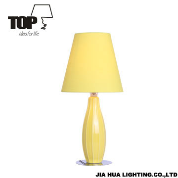 Yellow Small Cheap Table Lamp