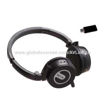 Digital Wireless Headset with 10m Distance Effective Range and 2.4GHz ISM Band Frequency