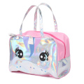 Sac de voyage pour enfants portable Pu Travel Sac personnalisé votre propre logo fille