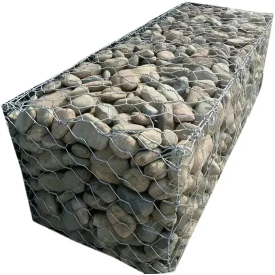 High-Quality Gabions and Gabion Baskets: Galvanized Iron Wire with Steel Mesh Fence