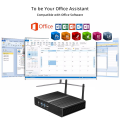 Komputer Desktop Mini PC Mini tanpa Fanless