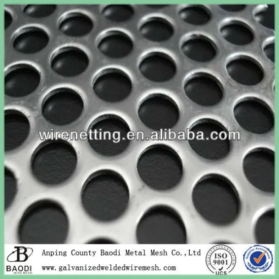 mild steel perforated sheet