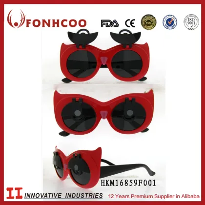 FONHCOO Hot China Products Wholesale New Baby Unisex Children Plastic Sunglasses