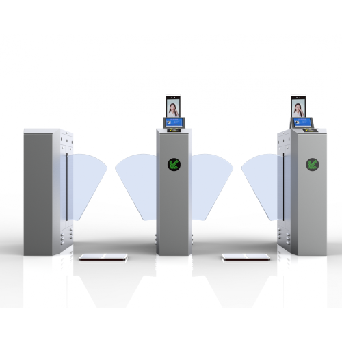 ESD girando el torniquete de 3 brazos con RFID