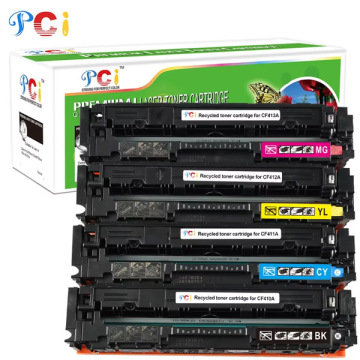 Compatible Toner Cartridge 410A CF410A CF411A CF412A CF413A For HP Color Pro