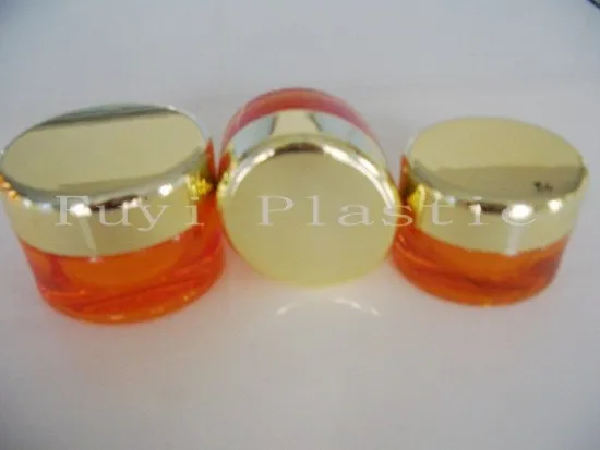 oval acrylic container