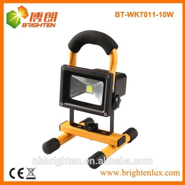 공장 공급 10W 충전식 비상 LED 작업 조명 램프 3 년 보증