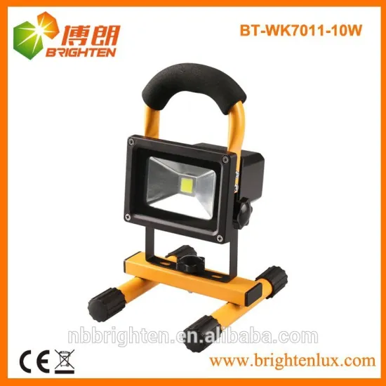 Factory Supply 10w rechargeable emergency led work light lamp with 3 years warranty