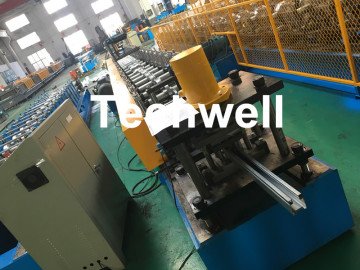 Cold Roll Forming Machine For Making Shutter Door Guide Rail with 16 Roller Stations