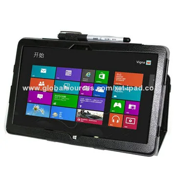 PU Leather Flip Tablet Cases for Dell Venue 11 Pro with OEM Orders Welcomed