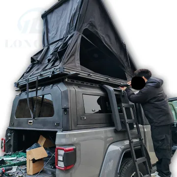 Duralumin Top Camper Waterproof Rust-Proof Back Cover for Pickup Truck Accessories Canopy
