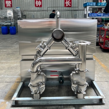 Compact Underground Sewage Grinder with Self-Clean