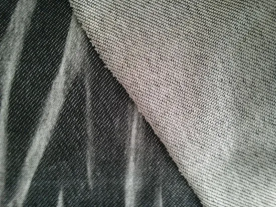 black twil knitted denim fabric knitted jeans knitted dresses