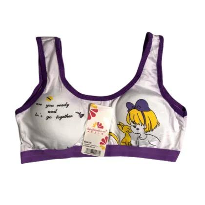 Breathable Girls Training Bra Comfortable Children Clothing Kids Training Bras Set