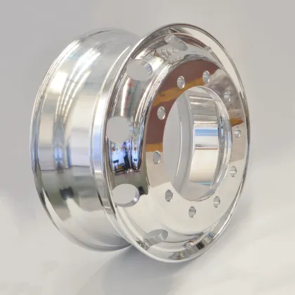 JASTOO Forged Aluminum Polished Truck Wheels 22.5x8.25 for Commercial Trucks