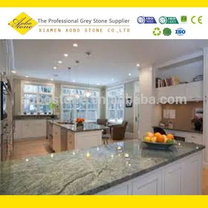 Prefab Costa Esmeralda Granite Green Granite Countertop