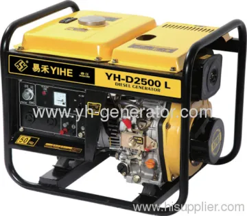 2kw Portable Open Diesel Generator Set 