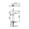 Shark Basin Mixer Tall