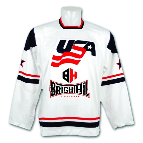 Team Set Ice Hockey wear  Twill Logo Ice Hockey Jerseys