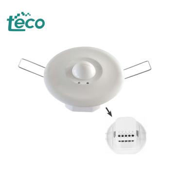 Interrupteur professionnel à 5,8 GHz de capteur de mouvement micro-ondes encastré