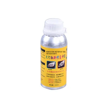 Professional Car Headlight Cleaner Lens Repair and Polishing Kit
