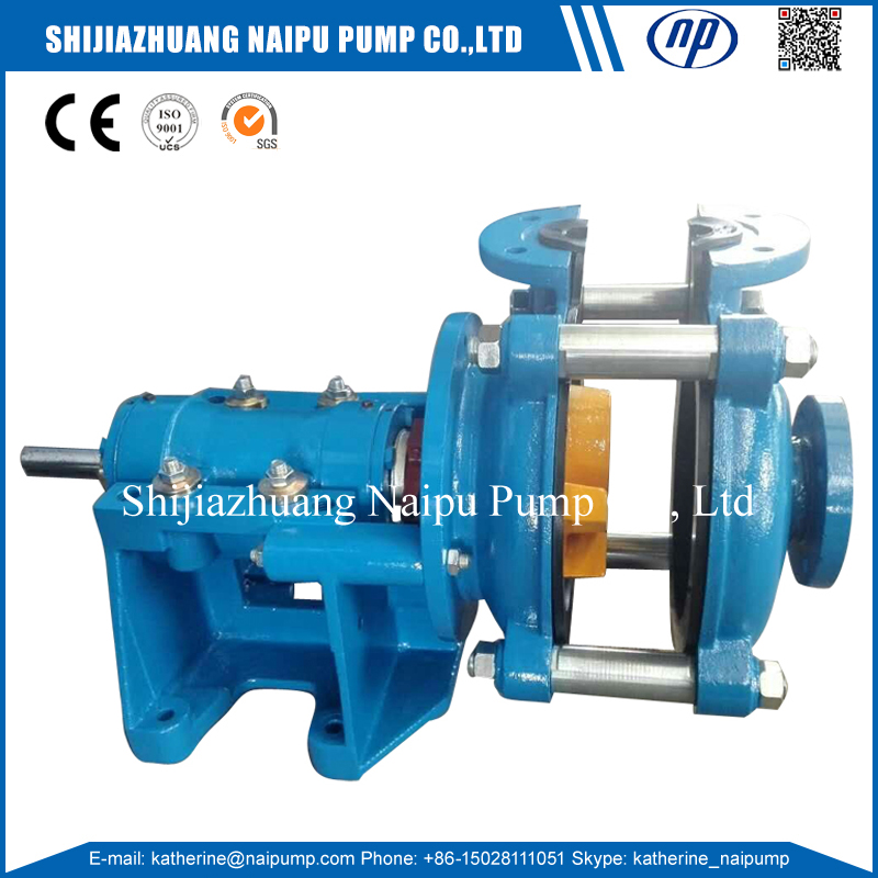 AHR สังเคราะห์อีลาสโตเมอร์ Lined Mechanical Seal Ash Pump